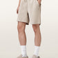 Antique White מכנסיים קצרים לגברים  Asher ALLSAINTS