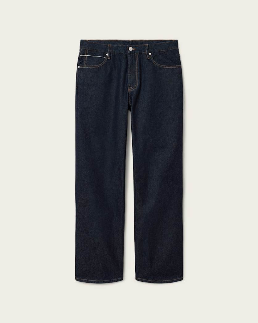 Black ג'ינס ארוך לגברים  Mullen - Straight Fit ALLSAINTS