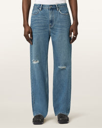 Antique White ג'ינס ארוך לגברים  Lenny -  Loose Fit ALLSAINTS