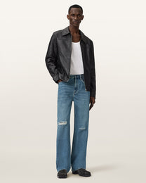 Antique White ג'ינס ארוך לגברים  Lenny -  Loose Fit ALLSAINTS