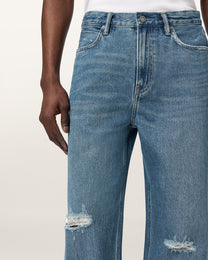 Dim Gray ג'ינס ארוך לגברים  Lenny -  Loose Fit ALLSAINTS