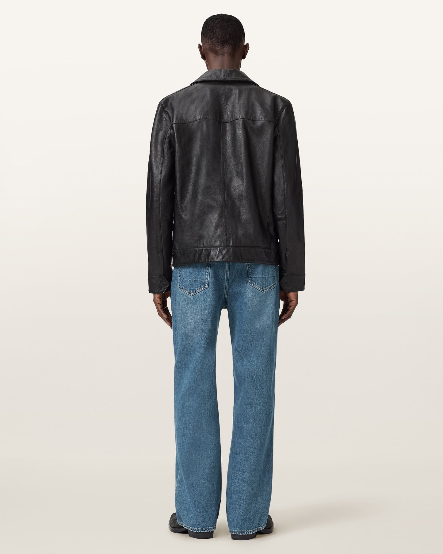 Seashell ג'ינס ארוך לגברים  Lenny -  Loose Fit ALLSAINTS