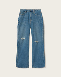Dim Gray ג'ינס ארוך לגברים  Lenny -  Loose Fit ALLSAINTS