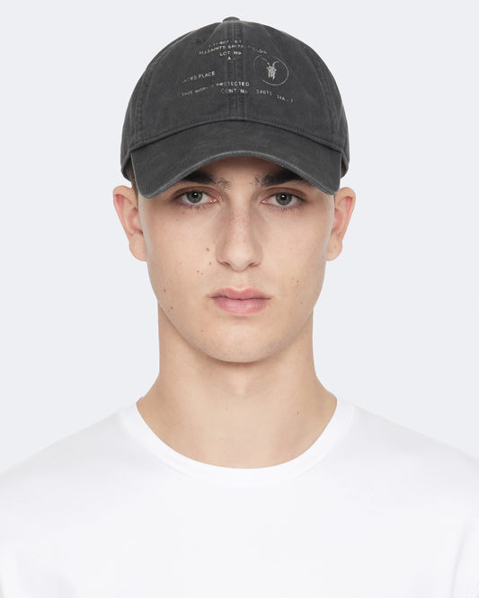 Dark Slate Gray טי שירט קצרה לגברים Harris ALLSAINTS