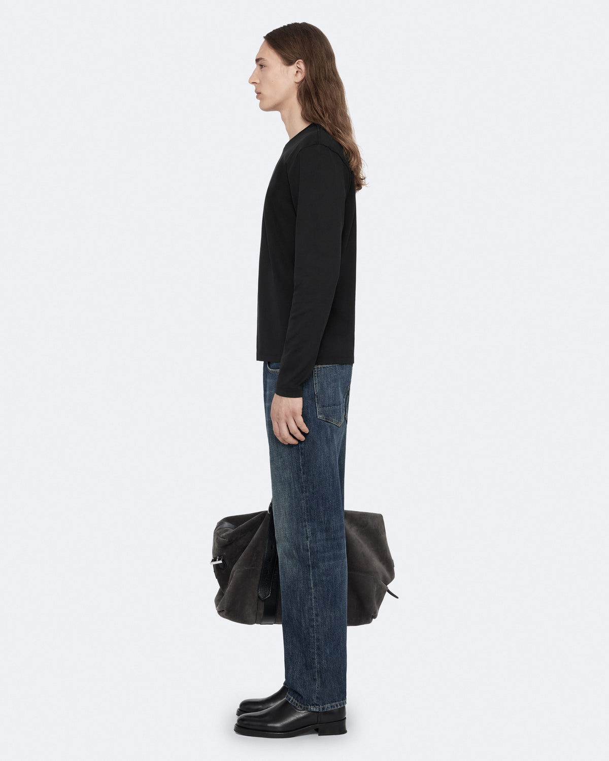 Lavender טי שירט קצרה לגברים Harris ALLSAINTS