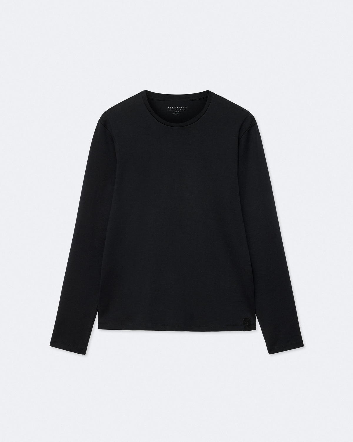 Black טי שירט קצרה לגברים Harris ALLSAINTS
