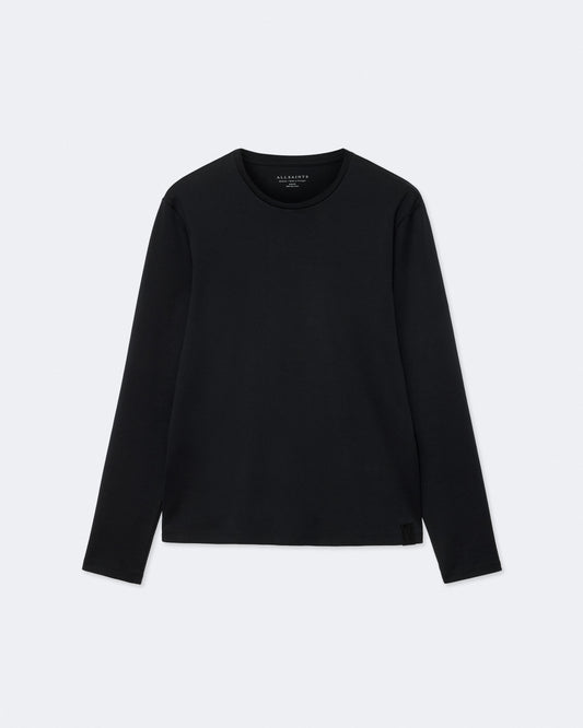 Black טי שירט קצרה לגברים Harris ALLSAINTS