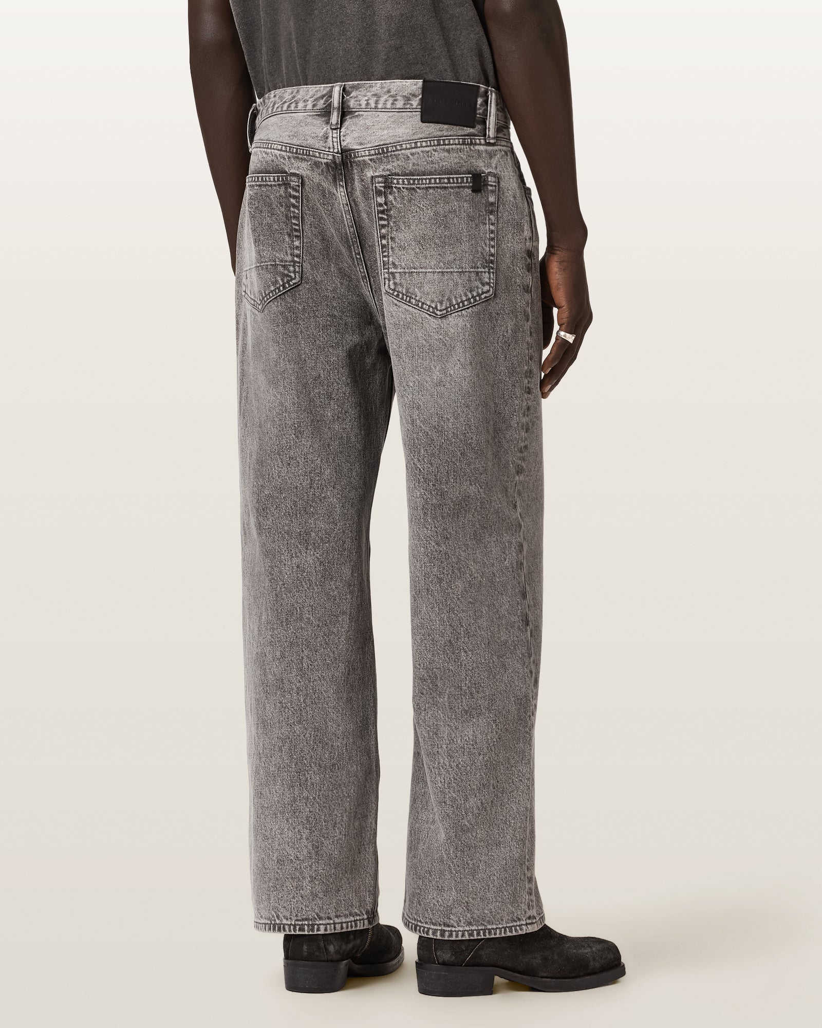 Antique White ג׳ינס ארוך לגברים Lenny Jean – Wide Fit ALLSAINTS