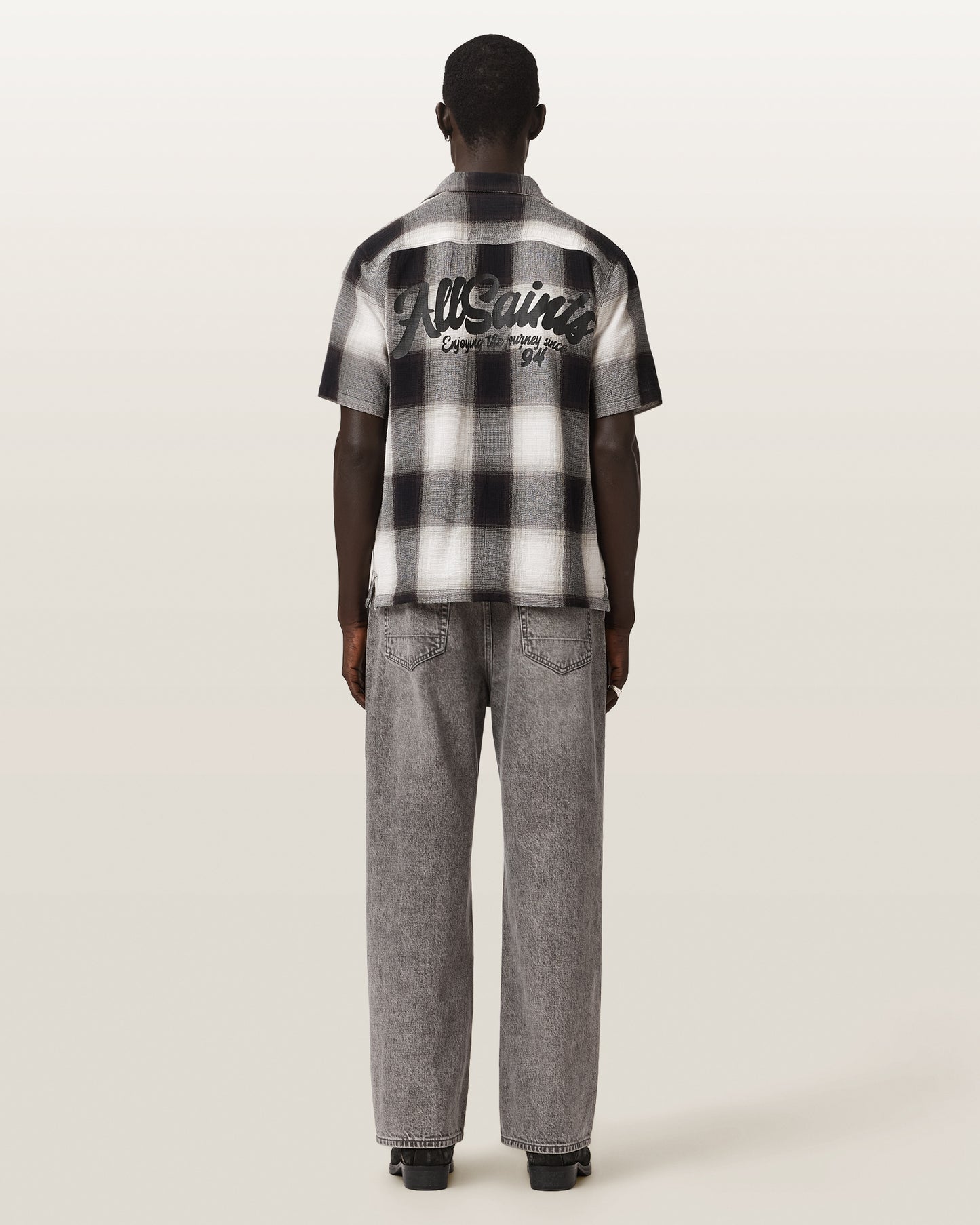 Light Gray ג׳ינס ארוך לגברים Lenny Jean – Wide Fit ALLSAINTS