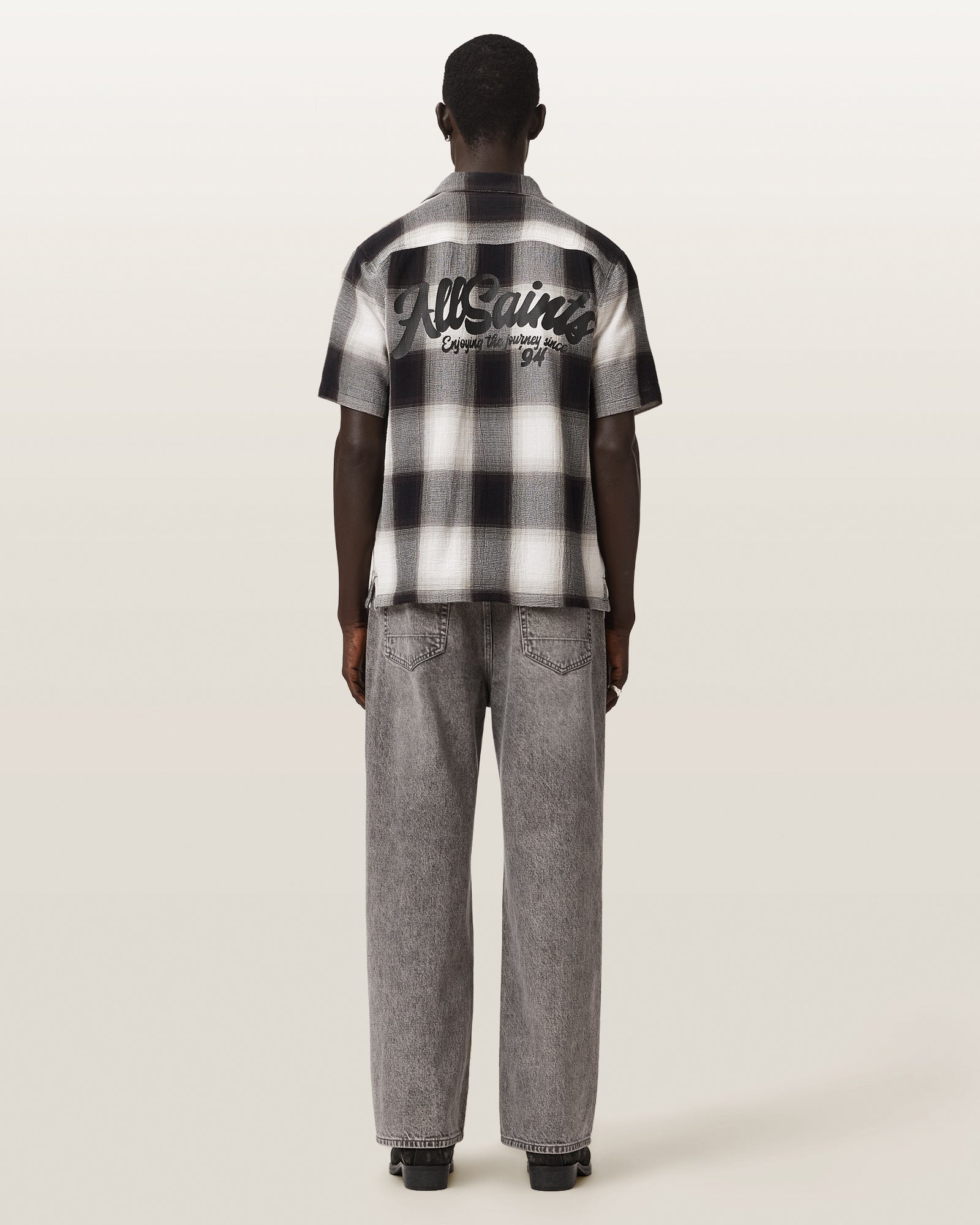 Light Gray ג׳ינס ארוך לגברים Lenny Jean – Wide Fit ALLSAINTS