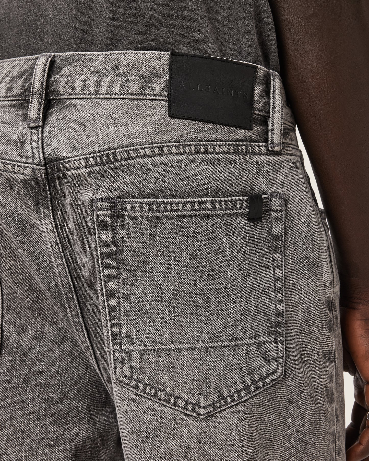Dim Gray ג׳ינס ארוך לגברים Lenny Jean – Wide Fit ALLSAINTS