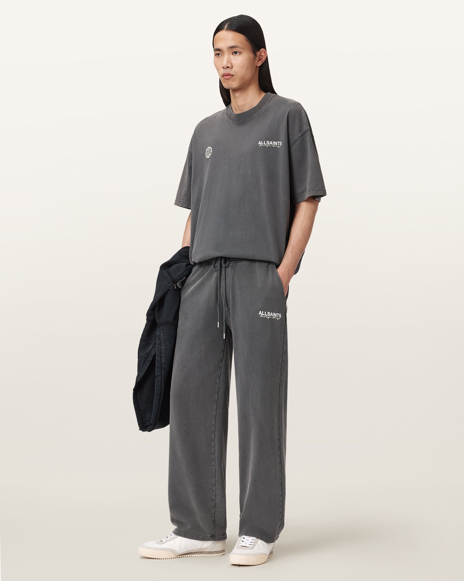 Seashell מכנסי טרנינג לגברים Emblem Sweatpant ALLSAINTS