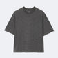 Dark Slate Gray טי שירט קצרה פסים לגברים Axel ALLSAINTS