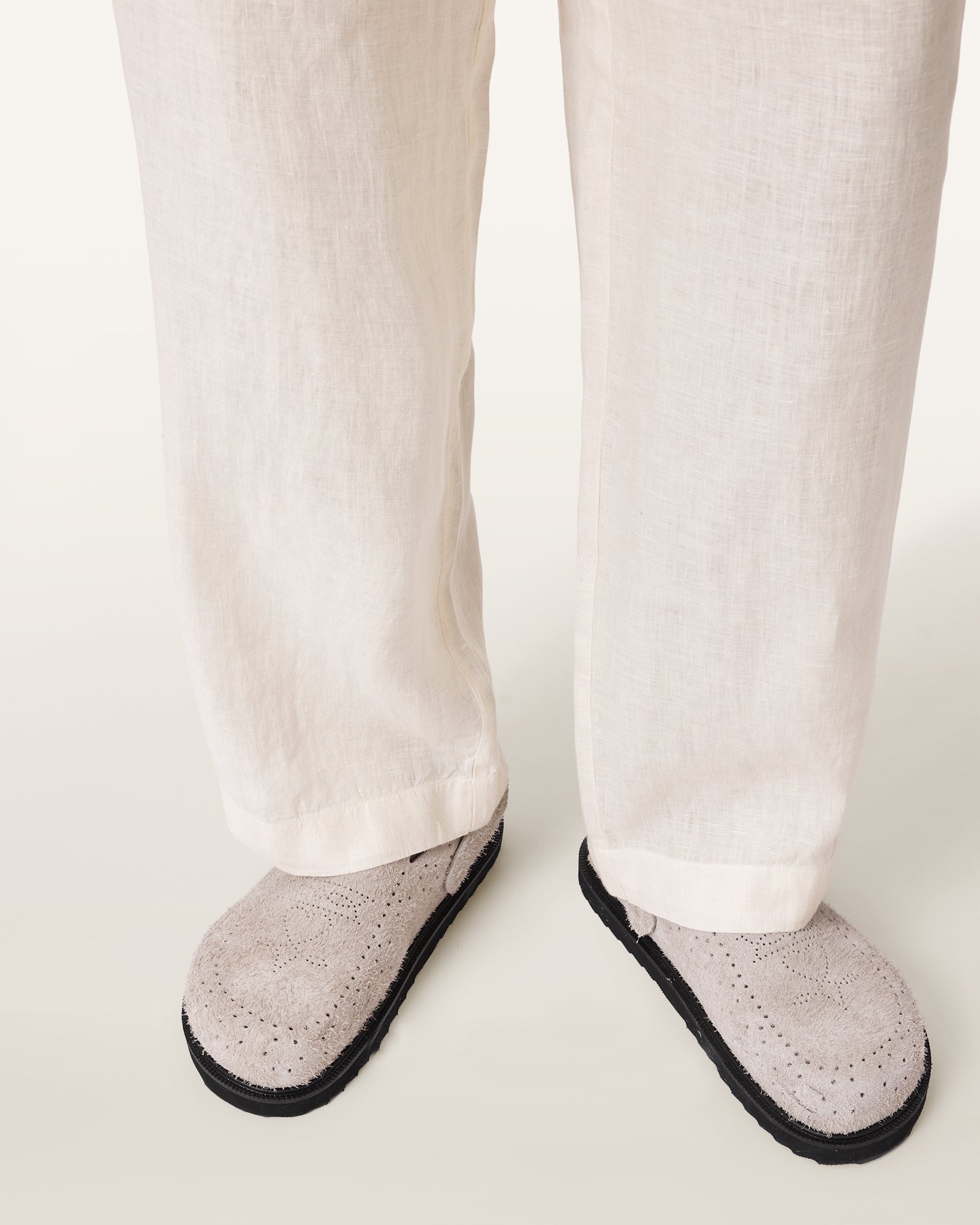 Light Gray מכנסיים ארוכים לגברים Sharp Trouser ALLSAINTS