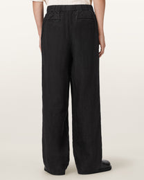 Black מכנסיים ארוכים לגברים Sharp Trouser ALLSAINTS