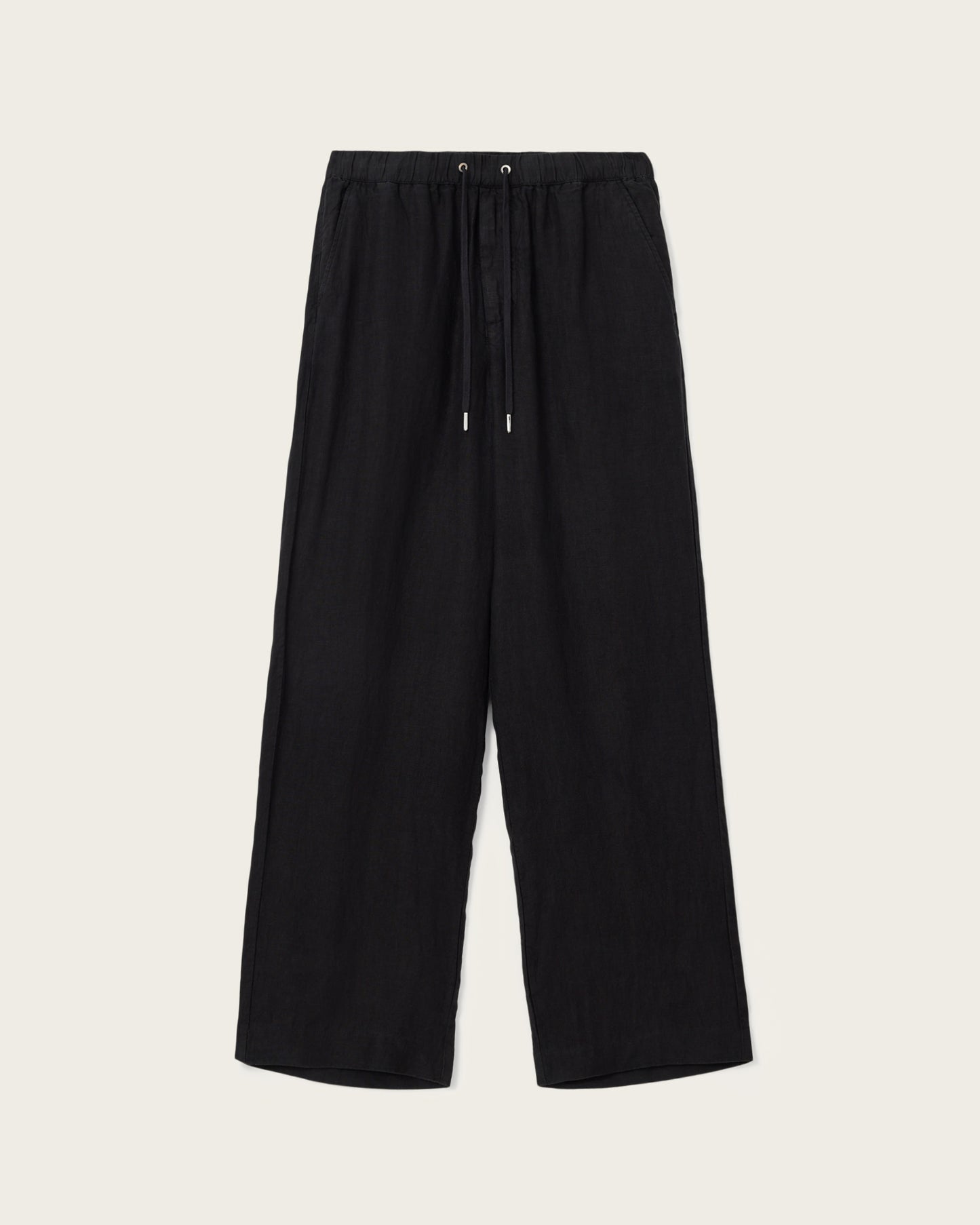 Black מכנסיים ארוכים לגברים Sharp Trouser ALLSAINTS