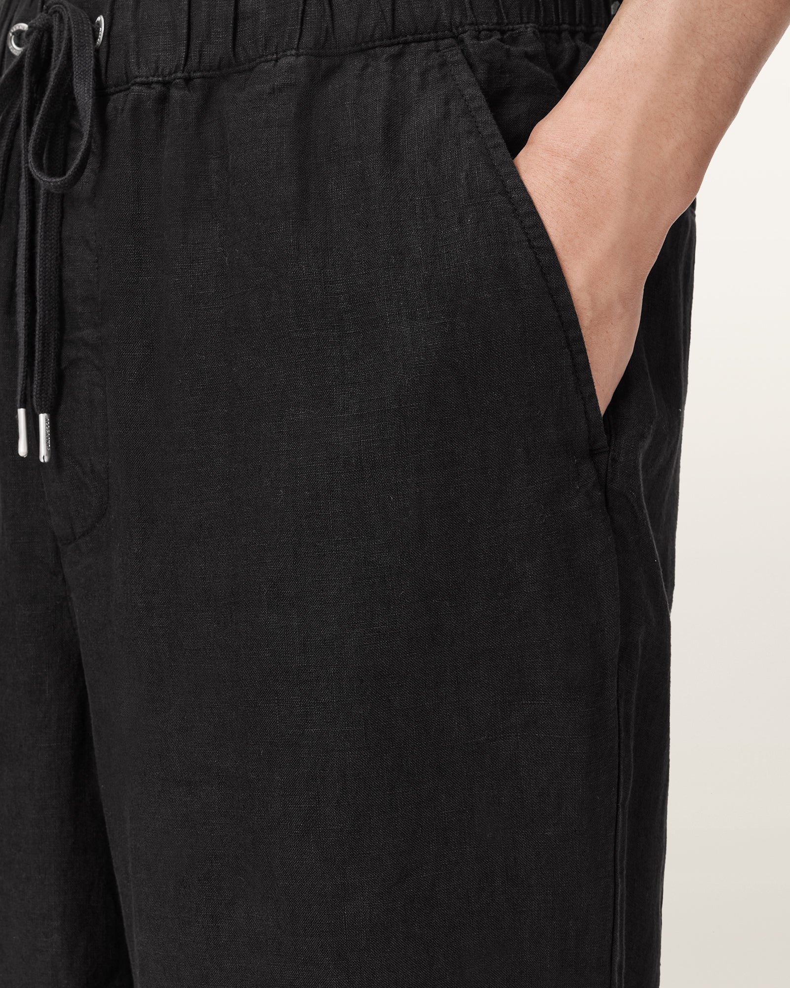 Dark Slate Gray מכנסיים ארוכים לגברים Sharp Trouser ALLSAINTS