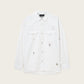 Lavender חולצה מכופתרת ארוכה לגברים Portman LS Shirt ALLSAINTS