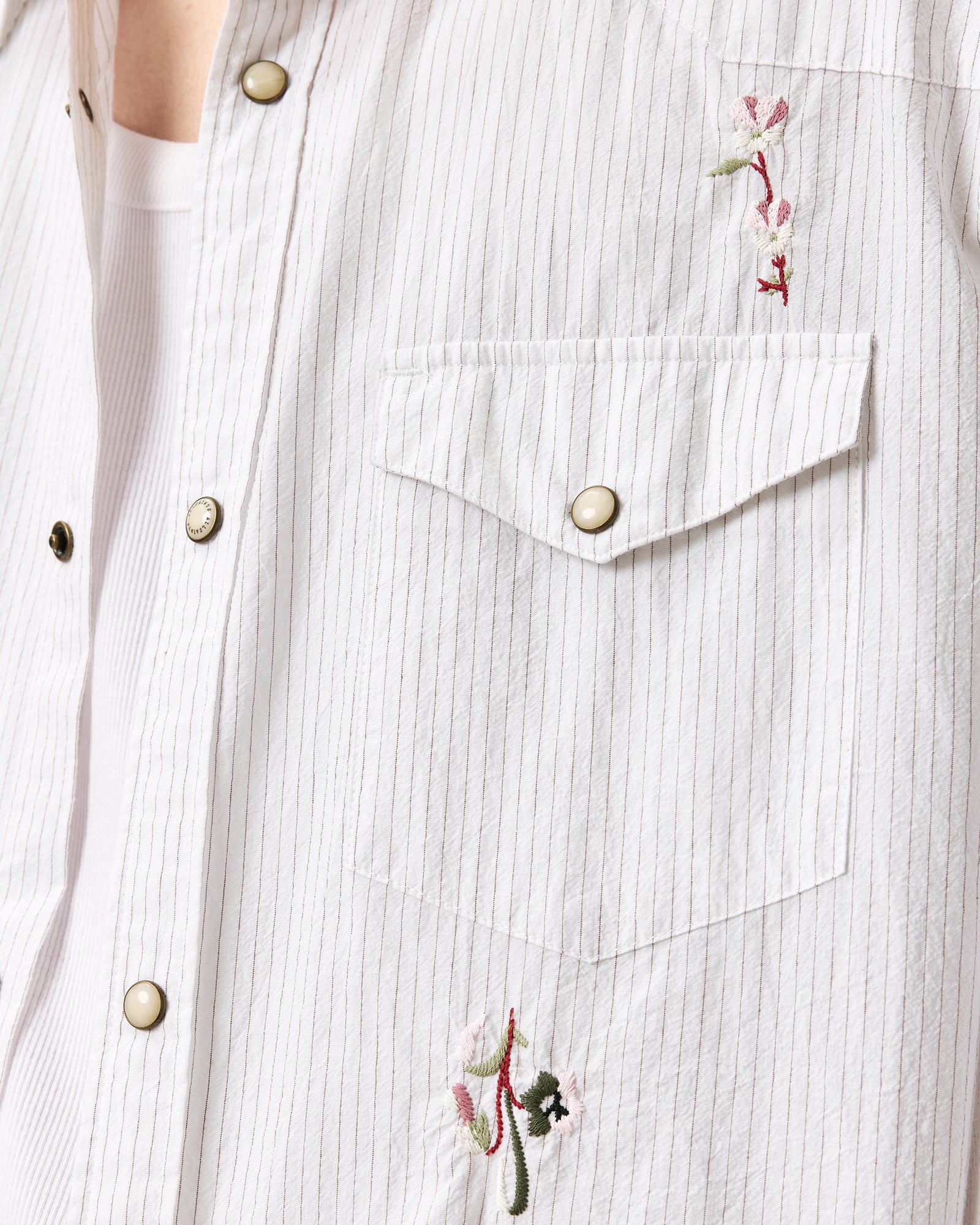 Lavender חולצה מכופתרת ארוכה לגברים Portman LS Shirt ALLSAINTS