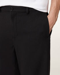 Black מכנסיים ארוכים לגברים Halla ALLSAINTS