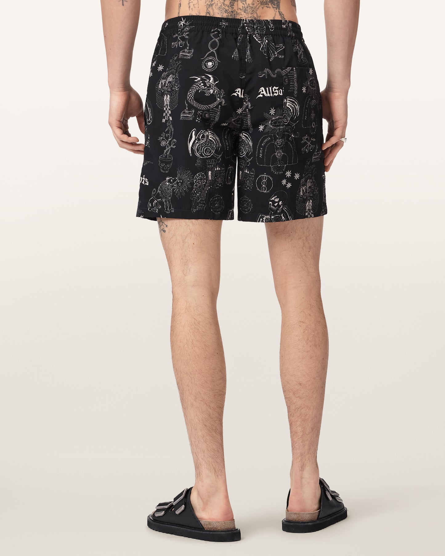 Antique White בגד ים לגברים Terra Swimshort ALLSAINTS