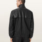 Dark Slate Gray Stenton jacket ג'קט עור לגברים ALLSAINTS
