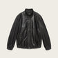 Dark Slate Gray Stenton jacket ג'קט עור לגברים ALLSAINTS