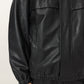 Dark Slate Gray Stenton jacket ג'קט עור לגברים ALLSAINTS