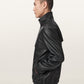 Dark Slate Gray Stenton jacket ג'קט עור לגברים ALLSAINTS