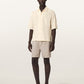 Antique White חולצת מכופתרת קצרה לגברים Cenizo ALLSAINTS