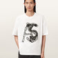 Seashell טי שירט קצרה לגברים Scale SS Crew ALLSAINTS