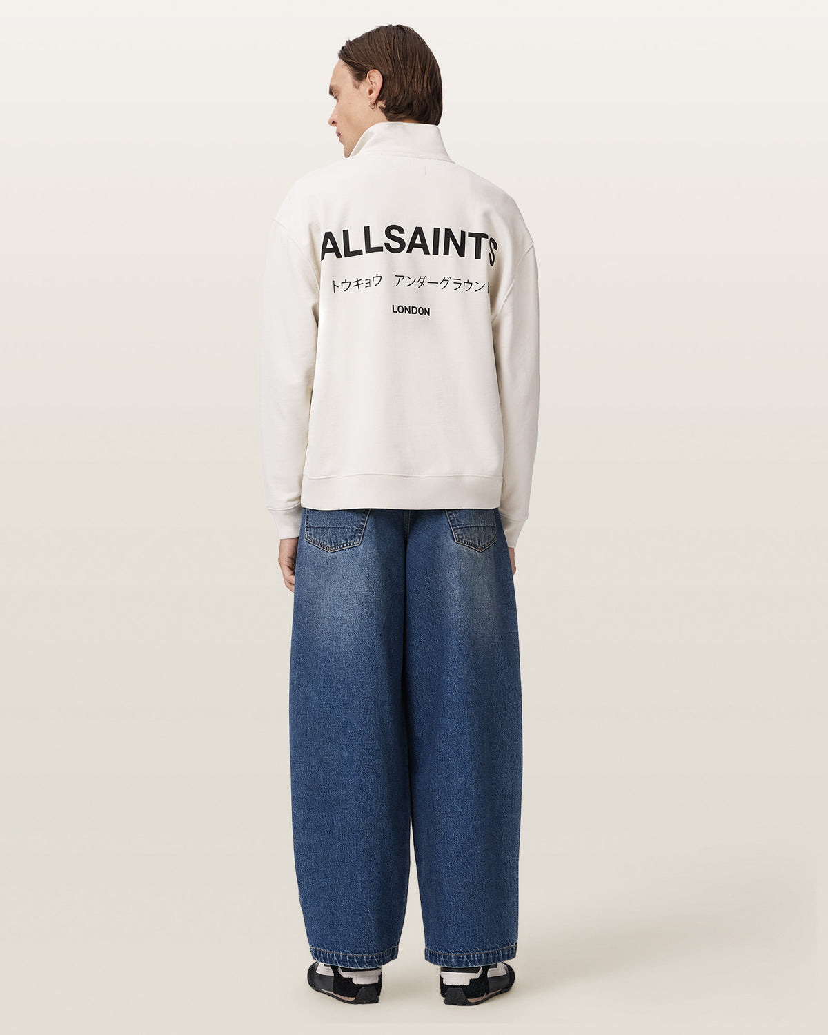 Light Gray Orbit ג'ינס ארוך לגברים ALLSAINTS