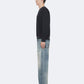 Dark Slate Gray Harlow crew סוודר לגברים ALLSAINTS