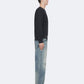 Dark Slate Gray Harlow crew סוודר לגברים ALLSAINTS