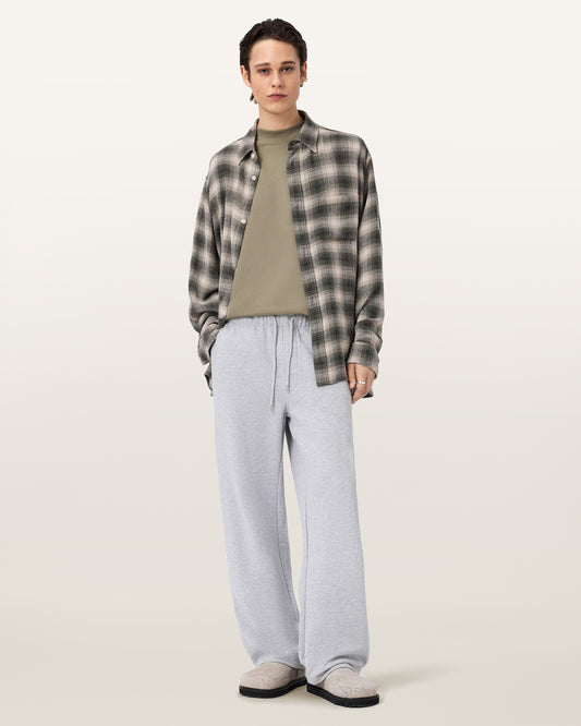 Antique White מכנסי טרנינג לגברים Asher ALLSAINTS