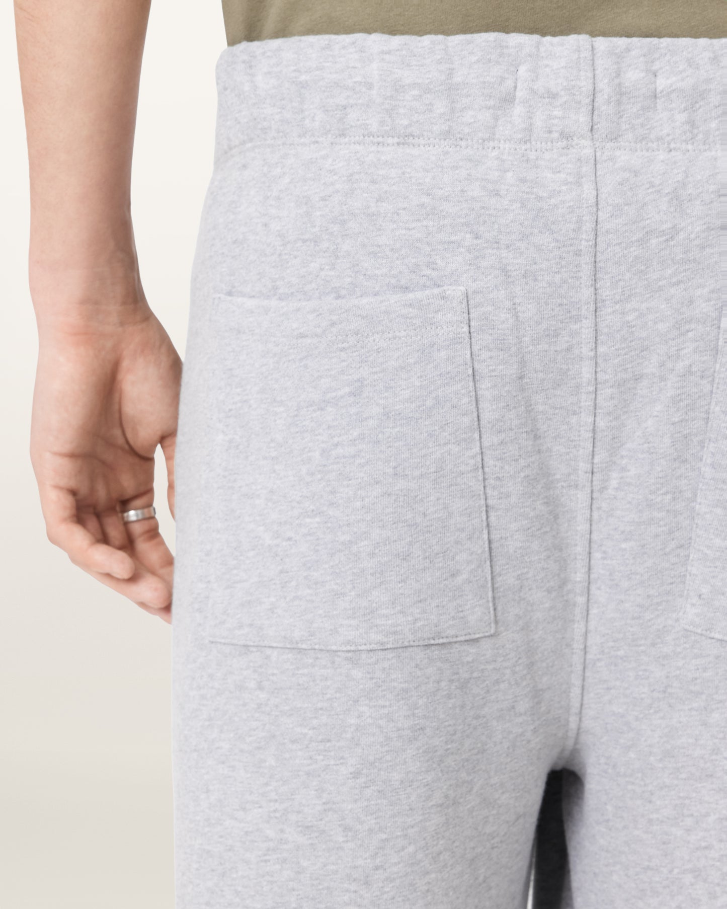 Light Gray מכנסי טרנינג לגברים Asher ALLSAINTS