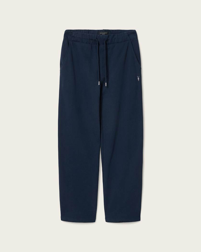 Dark Slate Gray מכנסי טרנינג בגזרה ישרה לגברים Asher ALLSAINTS