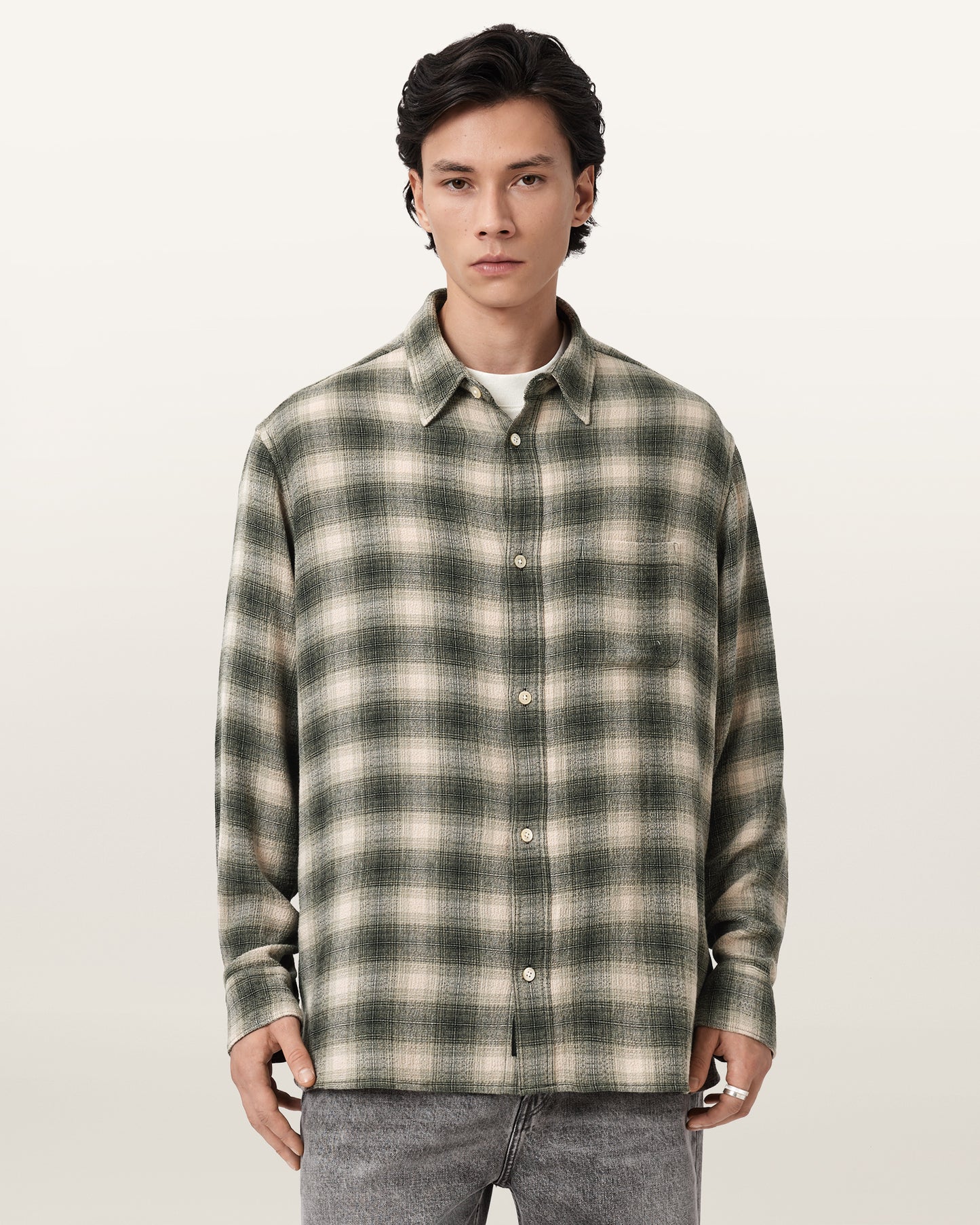 חולצה מכופתרת ארוכה לגברים Lumley LS Shirt