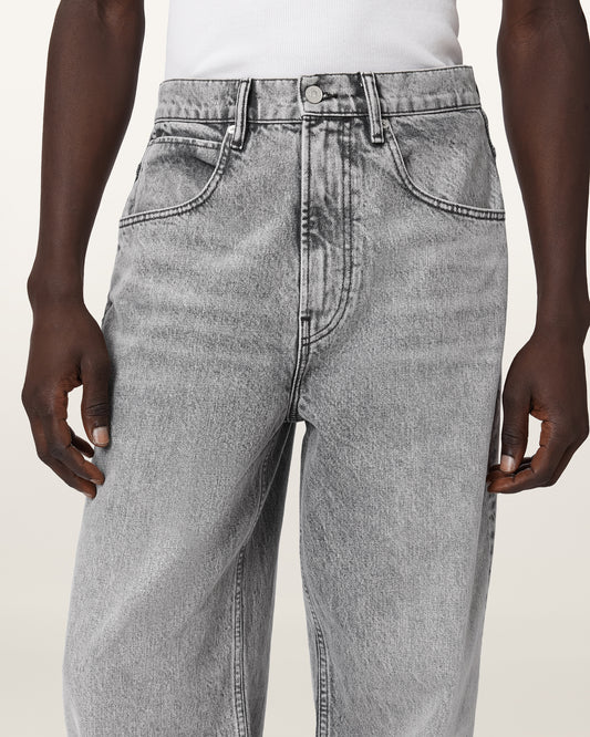 Dark Gray ג'ינס ארוך לגברים Rivet - Relaxed Fit ALLSAINTS