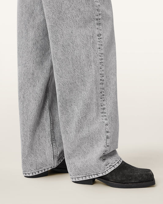 Dark Gray ג'ינס ארוך לגברים Rivet - Relaxed Fit ALLSAINTS