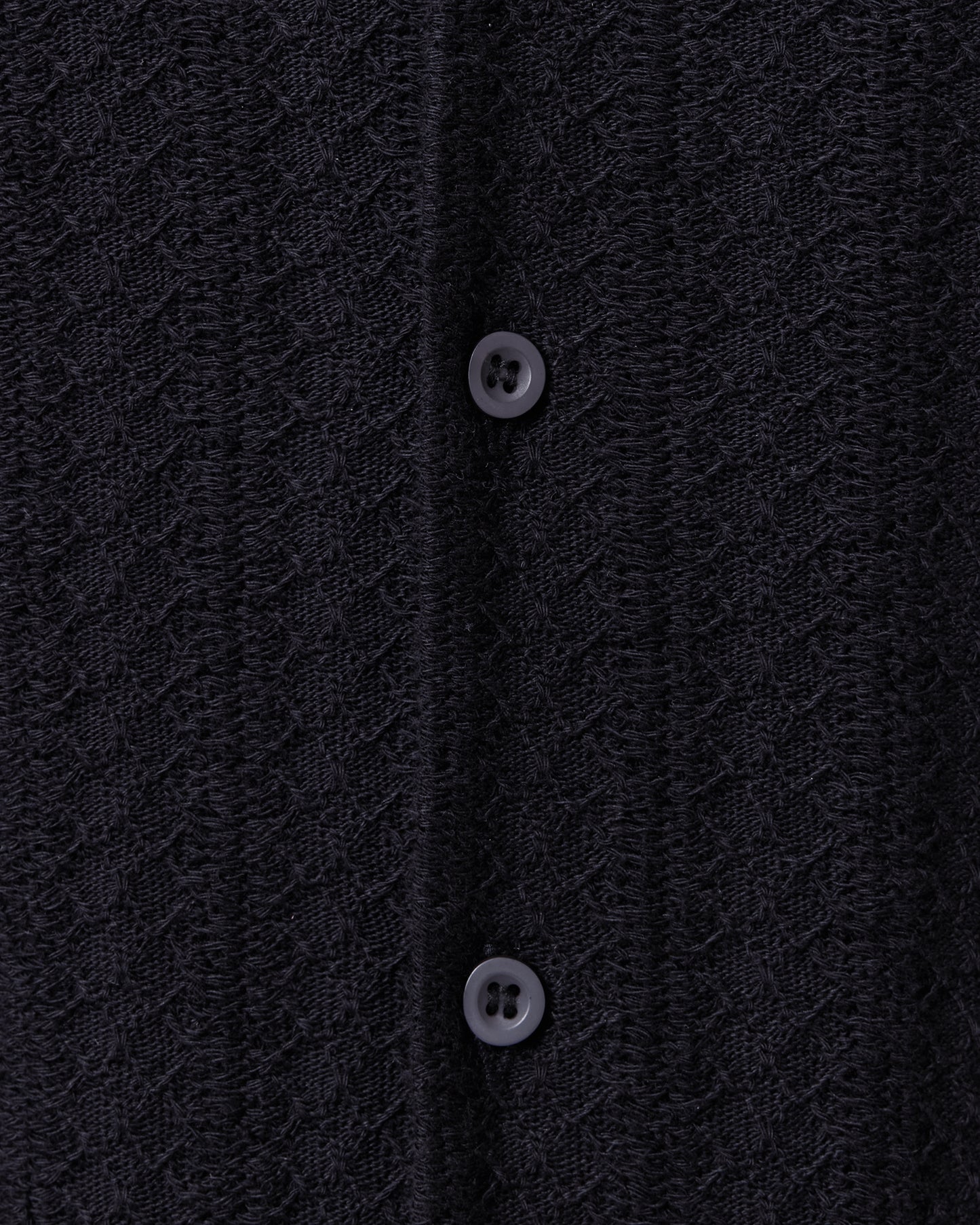 Black חולצה מכופתרת קצרה לגברים Trace ALLSAINTS