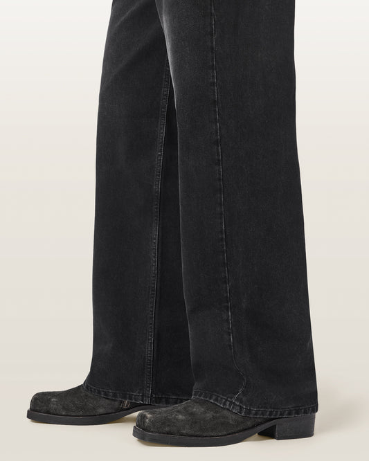 Dark Slate Gray ג׳ינס רחב לגברים Lenny ALLSAINTS