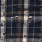 Black חולצת משבצות לגברים Rei ALLSAINTS