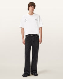 Seashell טי שירט קצרה לגברים Washed Tee ALLSAINTS