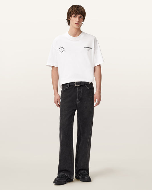 Seashell טי שירט קצרה לגברים Washed Tee ALLSAINTS