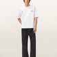 Seashell טי שירט קצרה לגברים Washed Tee ALLSAINTS