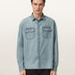 Seashell חולצה מכופתרת ארוכה לגברים Gribbs LS Shirt ALLSAINTS