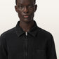 Black Dolwen ls shirt חולצה מכופתרת ארוכה לגברים ALLSAINTS