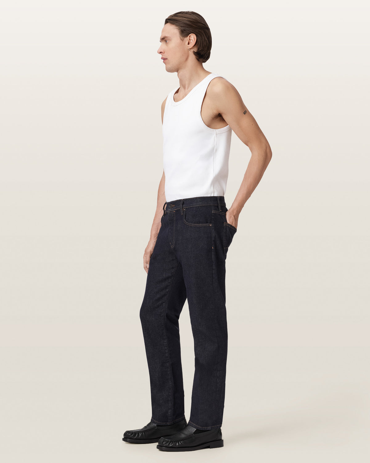 Light Gray ג'ינס ארוך לגברים Sid - Skinny Fit ALLSAINTS