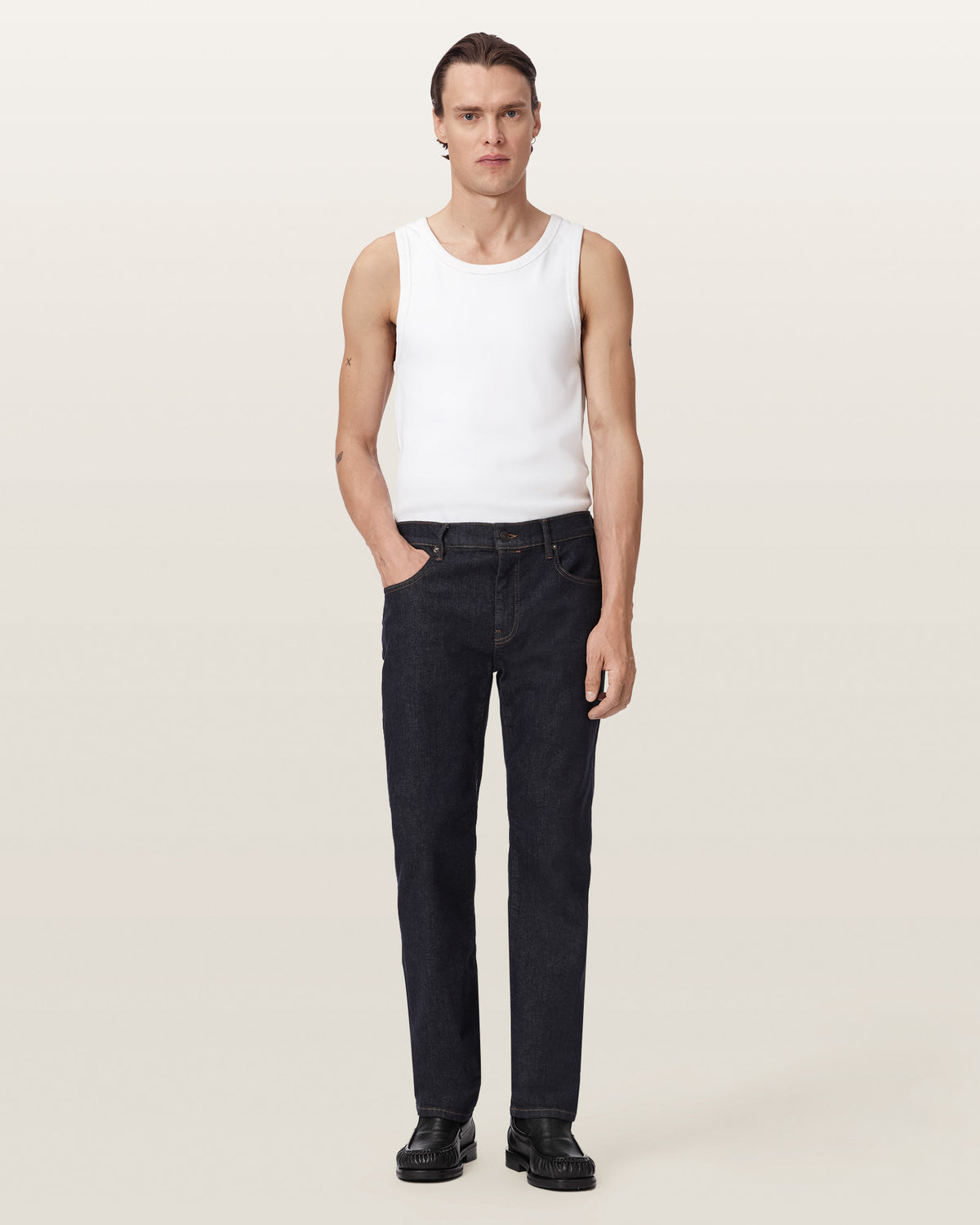Light Gray ג'ינס ארוך לגברים Sid - Skinny Fit ALLSAINTS